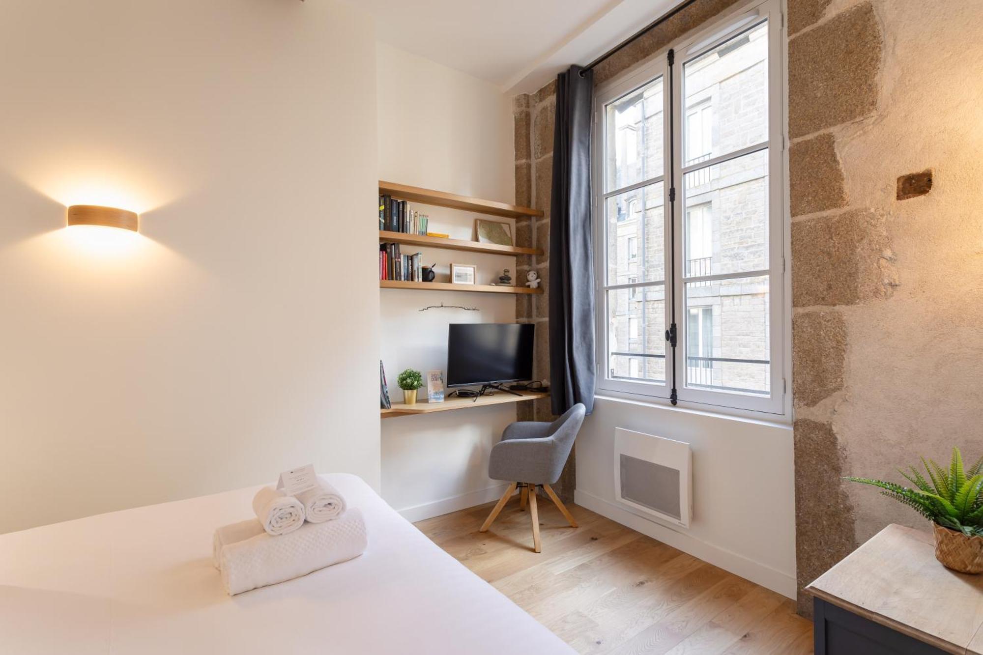 Le Kodama - Appt En Plein Coeur De St Malo แซ็งต์มาโล ภายนอก รูปภาพ