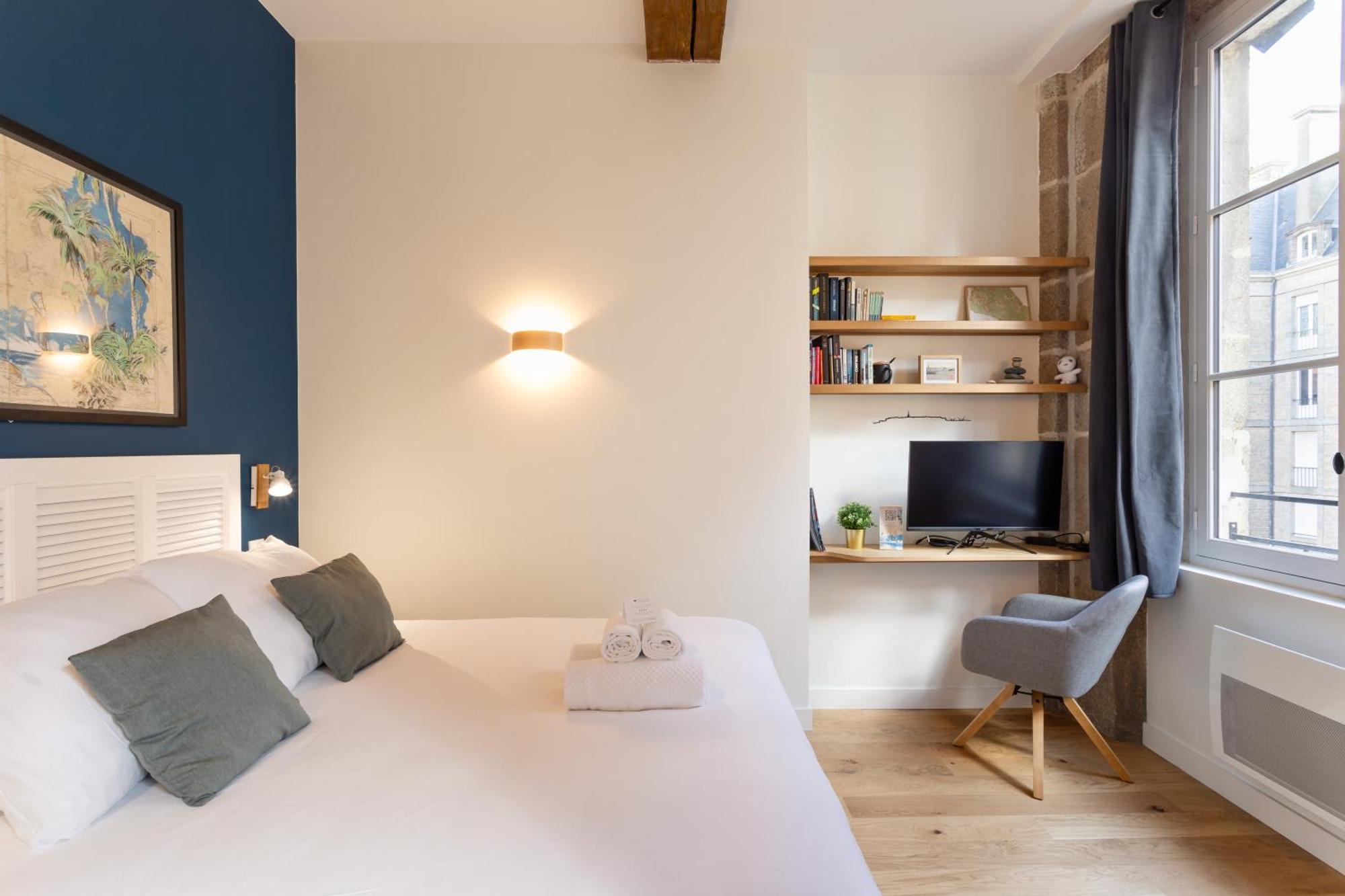 Le Kodama - Appt En Plein Coeur De St Malo แซ็งต์มาโล ภายนอก รูปภาพ
